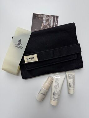 NEW Singapore Airlines Business Class Le Labo Amenity Kit - Black Canvas
